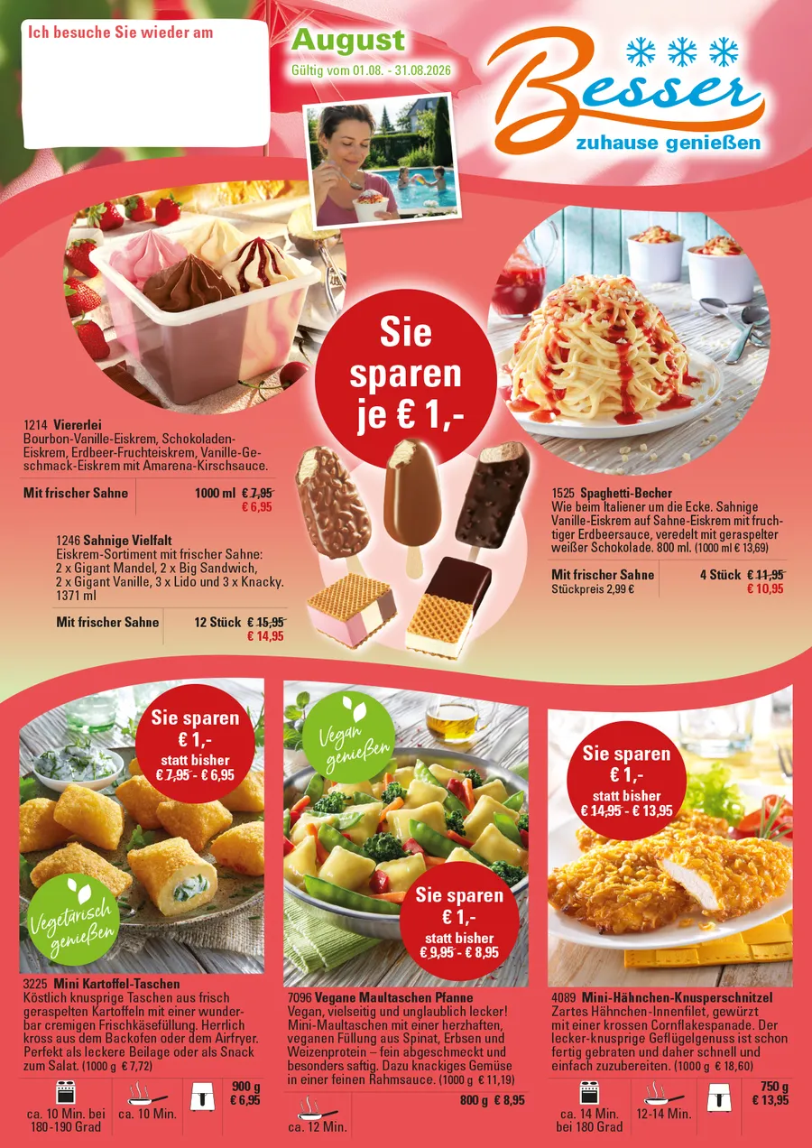 Cover vom aktuellen Flyer