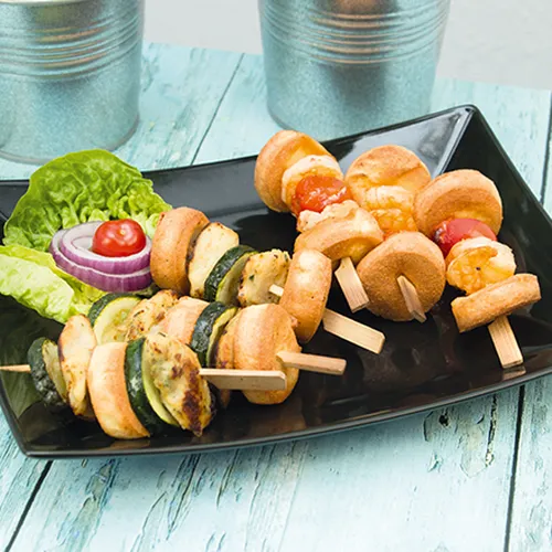 Gourmet-Grillkäse-Spieße